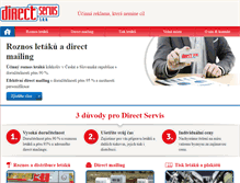 Tablet Screenshot of directservis.cz